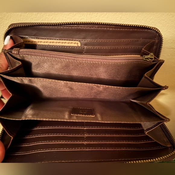 NWOT STS Ranchwear Hair-On-Hide Leather Wallet - Picture 2 of 4